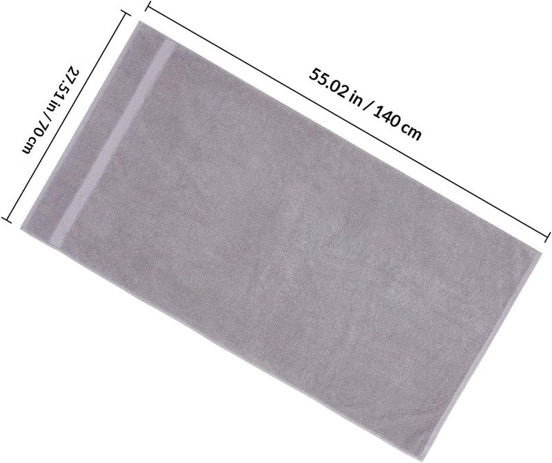 All item simple matching build Sewroro Cotton Bath Sheet Towel Large Absorbent Grey Polka Dot 70x140cm Oversized Bathroom and Beach Towel for Adults Spa and Home Use Polished safe edge General purpose premium build Multi-color available build Moisture wear upgraded quality Market mainstream color picks Flexible usage build Diverse application fit All usage compatible Updated modern design Strong durable raw material Gulf approved global quality Adjustable build Global versatile design Fixed & portable compatible Scratch resistant Fine detail Major city pickup option Durability enhanced Dust tight seal Room to room portable Balanced universal design Transit damage prevent build KSA market compliant quality Anti slip - Image 2