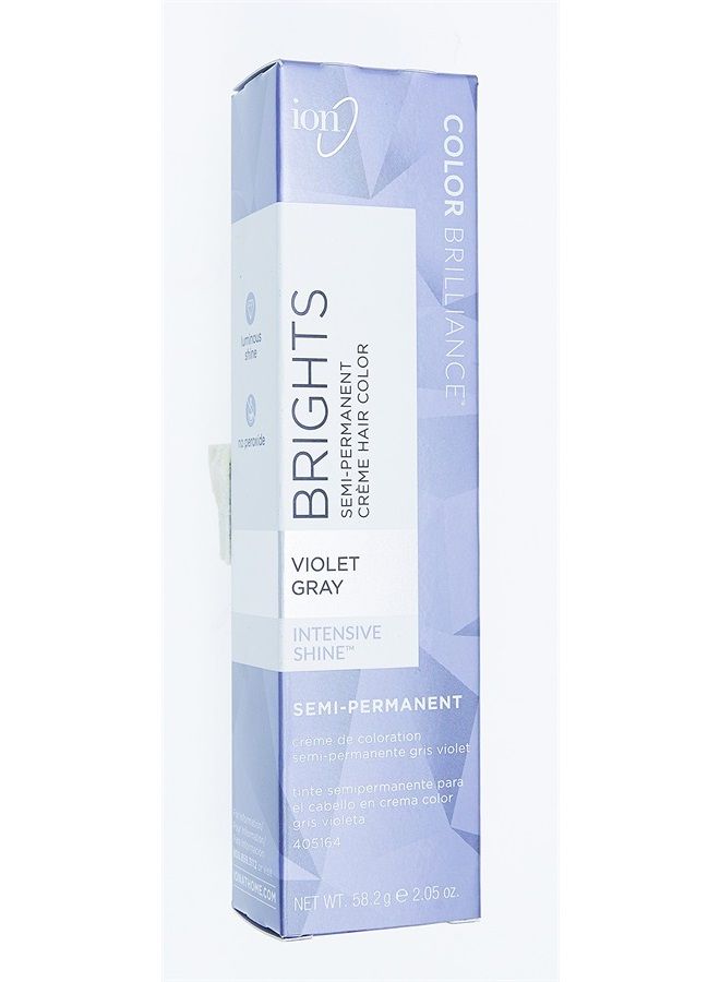 ION Violet Gray Semi Permanent Hair Color Violet Gray - Image 2