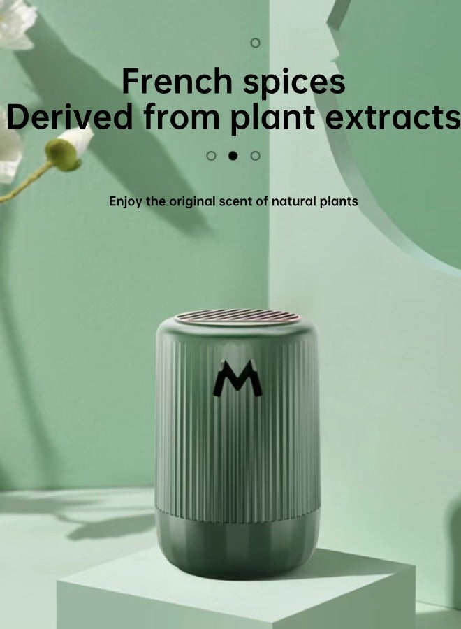 جهاز محمول للعلاج بالروائح العطرية للسيارة، معطر الهواء، مزيل الروائح الكريهة، منقي الهواء، موزع الروائح، ديكور الروائح العطرية باللون الأسود - Image 4