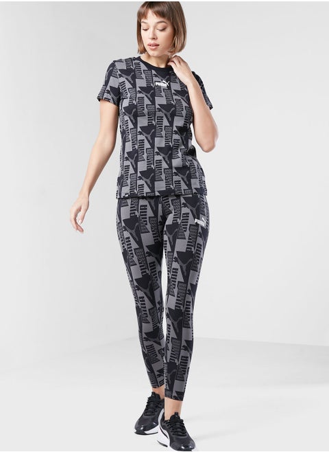 Power Aop 7/8 Leggings