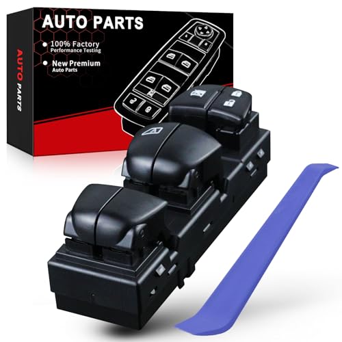AOTPAT Master Power Window Switch Fits for:-Nissan Altima Pathfinder 2013 2014 2015 2016 2017 2018 Driver Side Control Switch OE Number 254013TA5A, 25401-3KA0A, 254013TA5A (New-Upgrade) - Image 5
