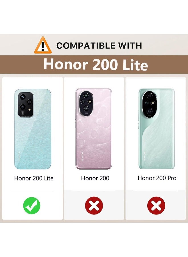 Screen Protector for Honor 200 Lite 5G 6.7inch, 3D Full Cover Tempered Glass Film, 9H Hardness, Touch Sensitive, Anti-Fingerprint, Anti-Scratch, Bubble-Free, HD Screen Protector（Boxed, 3-Pack) - Image 2