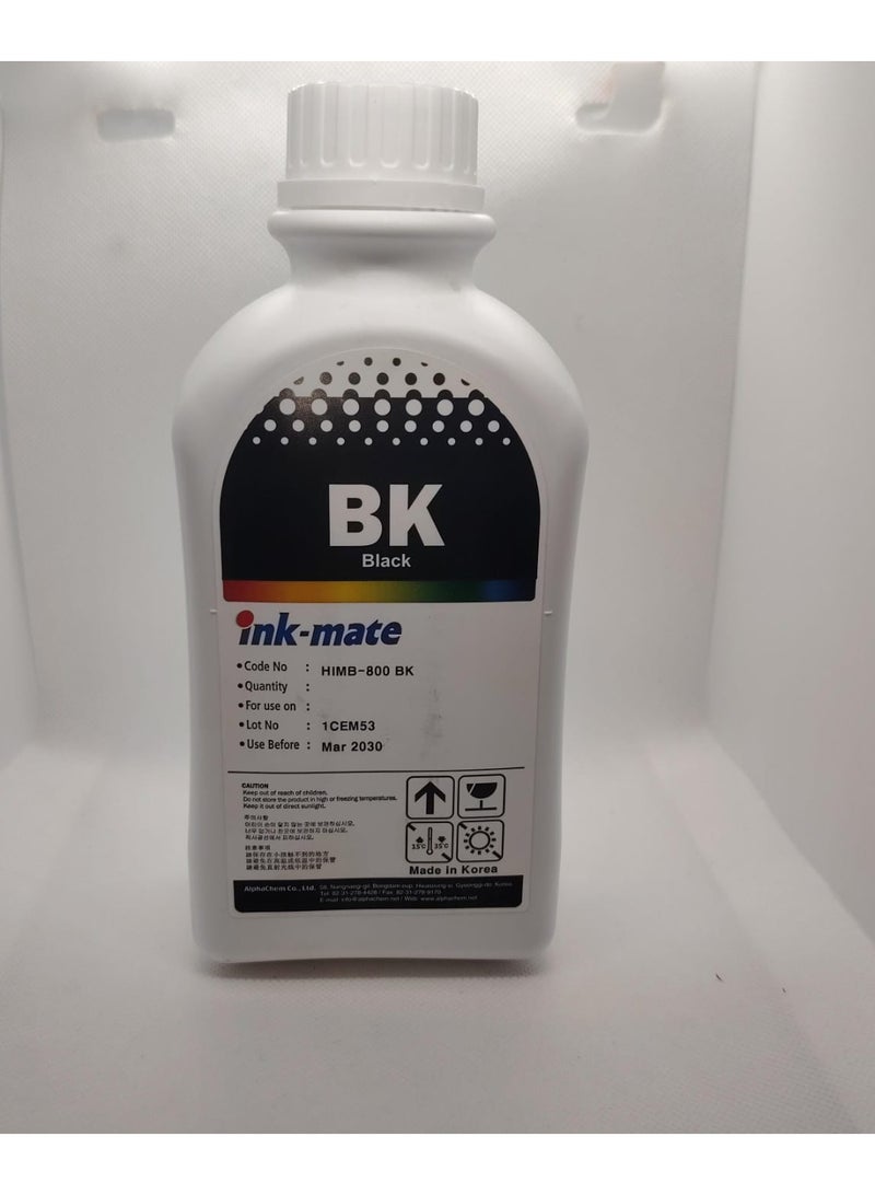 Refillable ink for printers, 500 ml, black