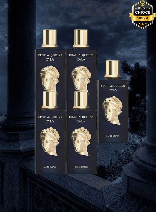 عماران 5 قطع عطر كينجز اند كوينز ديلا عمران 100 مل - Image 1