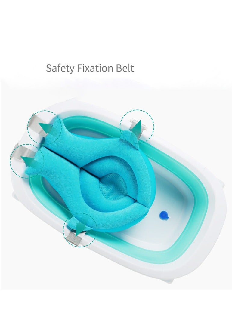 KASTWAVE Baby Bath Tub, Whimsical Ocean Design Non-slip Bath Seat, Makes Toddler Bath time Fun, Moby Blue - Image 4