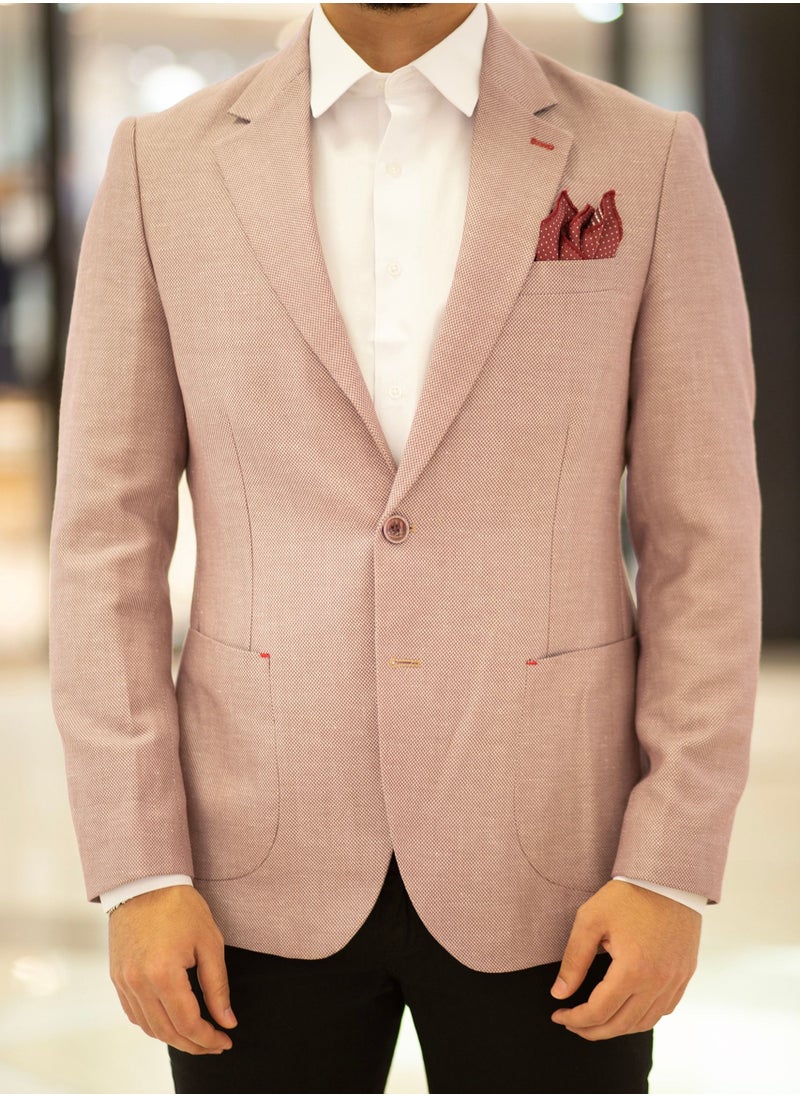 Levantino - Men's Linen Blazer - Image 1