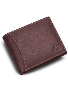 HORNBULL HORNBULL Vegas Brown RFID Blocking Leather Wallet for Men | Wallets Men Leather | Mens Wallet  - Image 1
