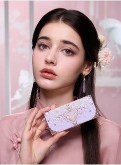 Flower Knows Butterfly Cloud Collar Embossed Six-Color Makeup Palette For Matte And Shimmer Finish - 03 Incense Purple Haze  - Image 3