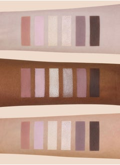 Flower Knows Butterfly Cloud Collar Embossed Six-Color Makeup Palette For Matte And Shimmer Finish - 03 Incense Purple Haze  - Image 5