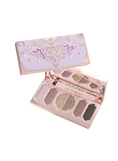 Flower Knows Butterfly Cloud Collar Embossed Six-Color Makeup Palette For Matte And Shimmer Finish - 03 Incense Purple Haze  - Image 1