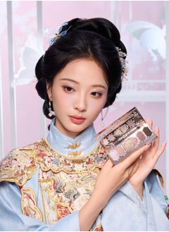 Flower Knows Butterfly Cloud Collar Embossed Six-Color Makeup Palette For Matte And Shimmer Finish - 03 Incense Purple Haze  - Image 4