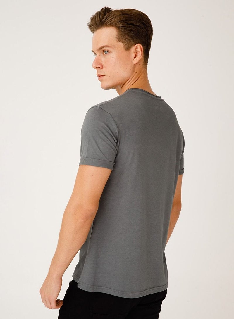 Biggdesign Printed T-Shirt Short Sleeve Men's Soft Cotton Casual  - Image 5