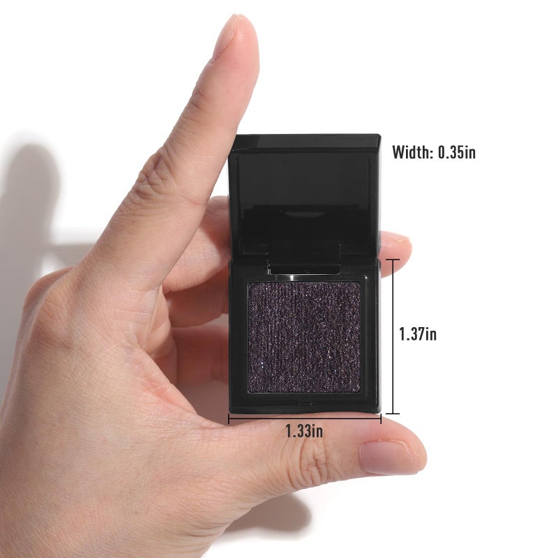 UCANBE Saturn Single Eyeshadow Palette, Highly Pigmented Glitter Eye Shadow Powder, Professional Long-Lasting Waterproof Makeup Palette - Image 5