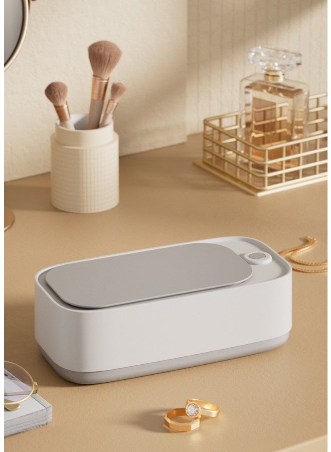 HOMESTAR 【Electric Cleaner】Ultrasonic Glasses Cleaner Multi-Function Household Cleaner | For Jewelry/Watches/Toothbrushes/Contacts/Retainers | PP Material Compact Size 500ml Capacity | High-Frequency Vibration 360° Cleaning | One-Button Operation USB Charging | Shockproof & Noise Reduction | Efficient Sterilization | Portable For Home & Office - Image 1