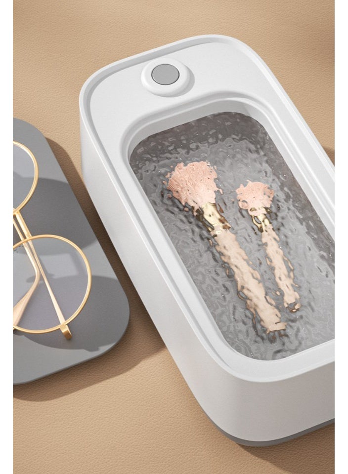 HOMESTAR 【Electric Cleaner】Ultrasonic Glasses Cleaner Multi-Function Household Cleaner | For Jewelry/Watches/Toothbrushes/Contacts/Retainers | PP Material Compact Size 500ml Capacity | High-Frequency Vibration 360° Cleaning | One-Button Operation USB Charging | Shockproof & Noise Reduction | Efficient Sterilization | Portable For Home & Office - Image 2