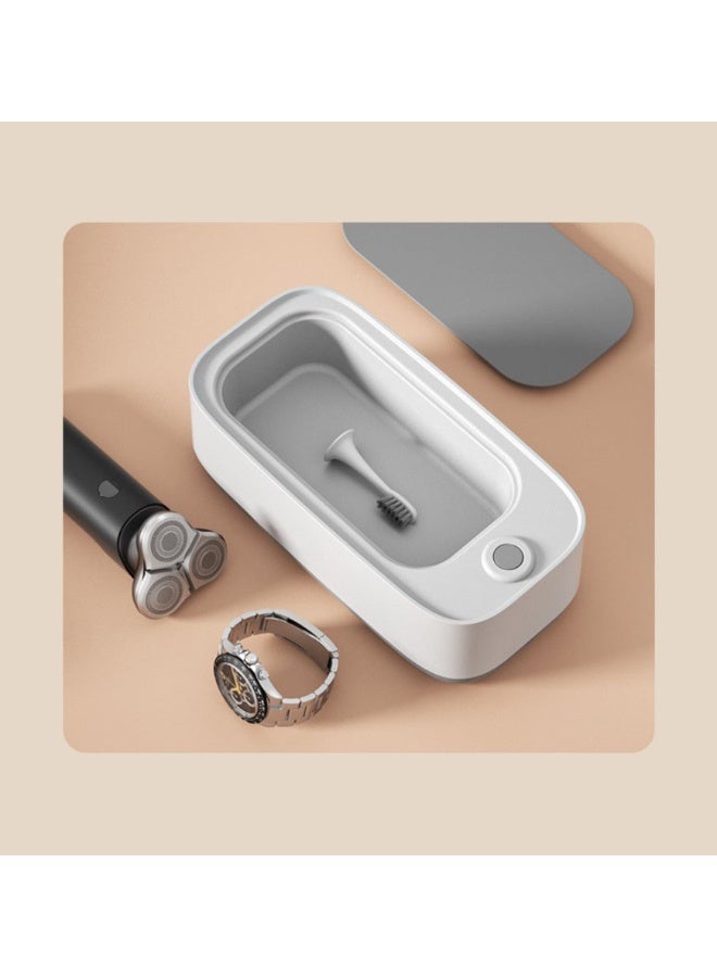 HOMESTAR 【Electric Cleaner】Ultrasonic Glasses Cleaner Multi-Function Household Cleaner | For Jewelry/Watches/Toothbrushes/Contacts/Retainers | PP Material Compact Size 500ml Capacity | High-Frequency Vibration 360° Cleaning | One-Button Operation USB Charging | Shockproof & Noise Reduction | Efficient Sterilization | Portable For Home & Office - Image 3