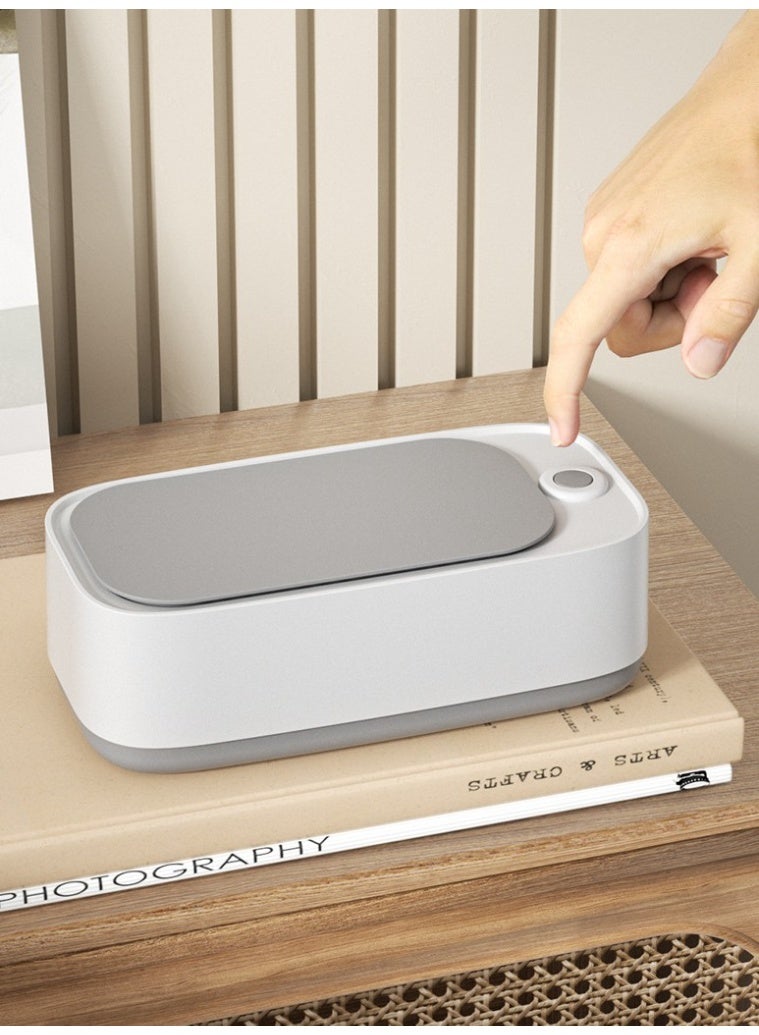 HOMESTAR 【Electric Cleaner】Ultrasonic Glasses Cleaner Multi-Function Household Cleaner | For Jewelry/Watches/Toothbrushes/Contacts/Retainers | PP Material Compact Size 500ml Capacity | High-Frequency Vibration 360° Cleaning | One-Button Operation USB Charging | Shockproof & Noise Reduction | Efficient Sterilization | Portable For Home & Office - Image 4