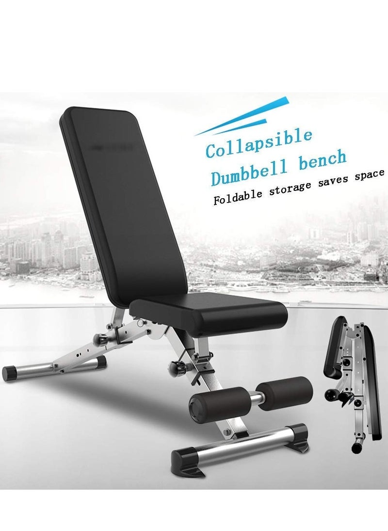 Cool Baby Style - COOLBABY Weight Bench Press, Strength Training Adjustable Workout Benches for Full Body, Gym Benches for Incline Decline Exercise - Image 1
