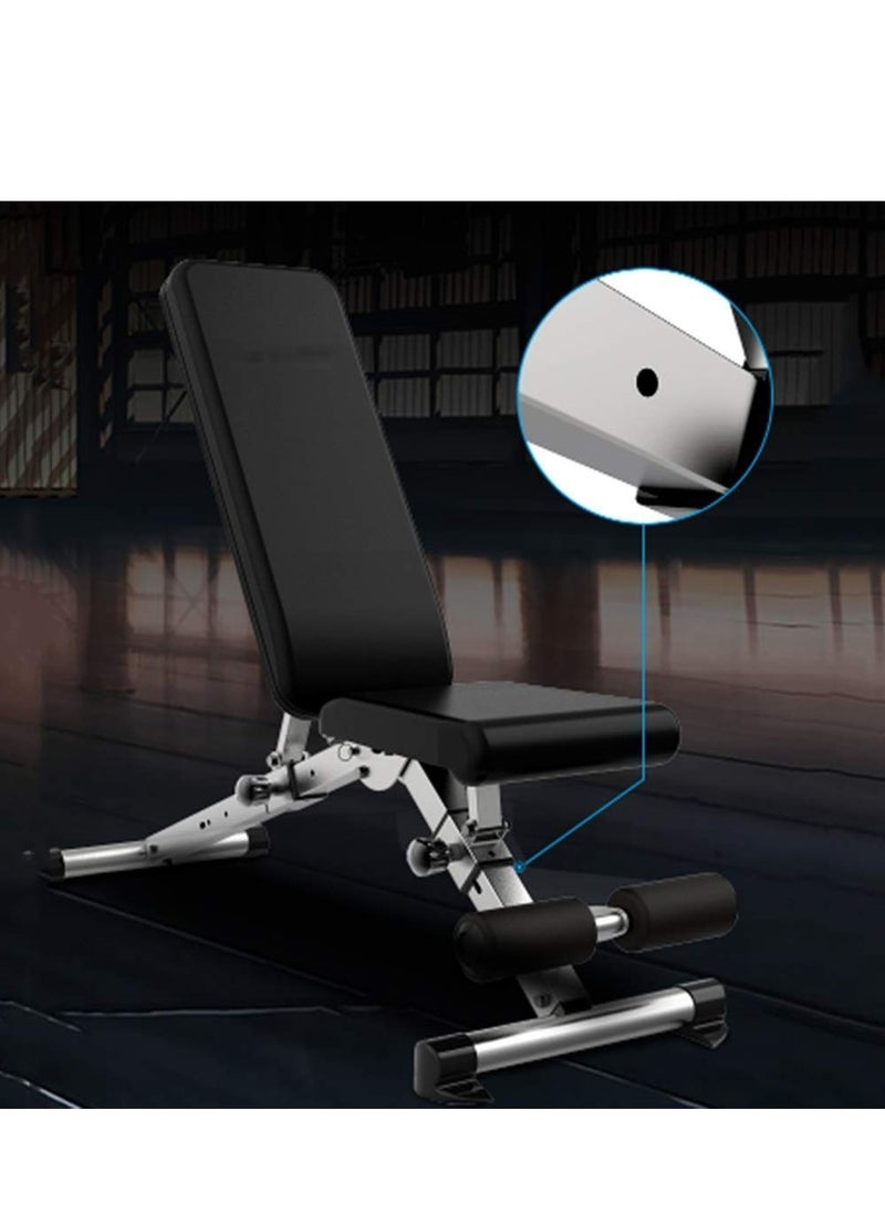 Cool Baby Style - COOLBABY Weight Bench Press, Strength Training Adjustable Workout Benches for Full Body, Gym Benches for Incline Decline Exercise - Image 1