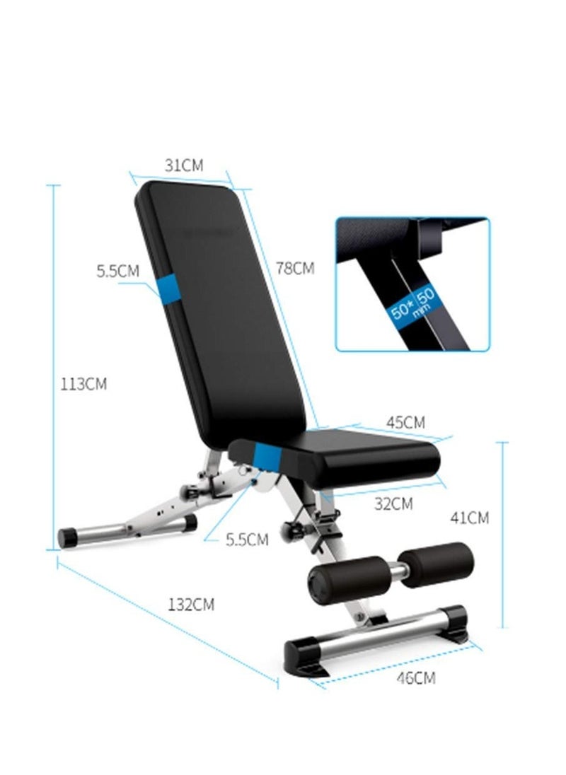 Cool Baby Style - COOLBABY Weight Bench Press, Strength Training Adjustable Workout Benches for Full Body, Gym Benches for Incline Decline Exercise - Image 1