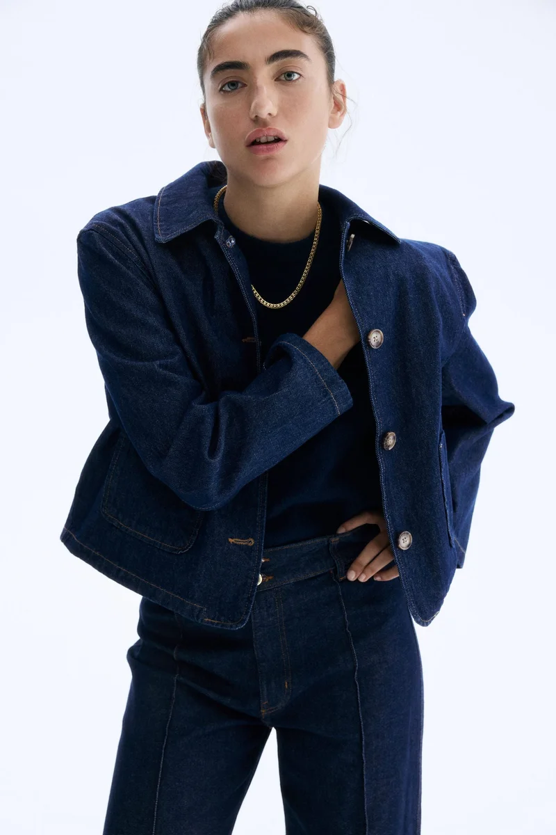 H&M Collared twill jacket
