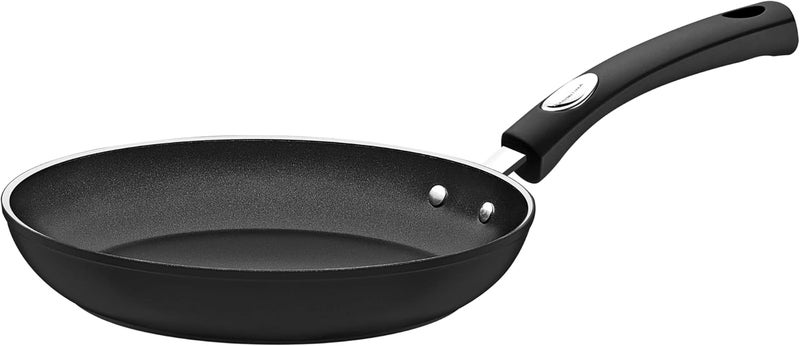 TRAMONTINA Monaco Induction Aluminum Skillet with Starflon Premium Non-stick Internal and External Coating Black 20cm 1 L - Image 1