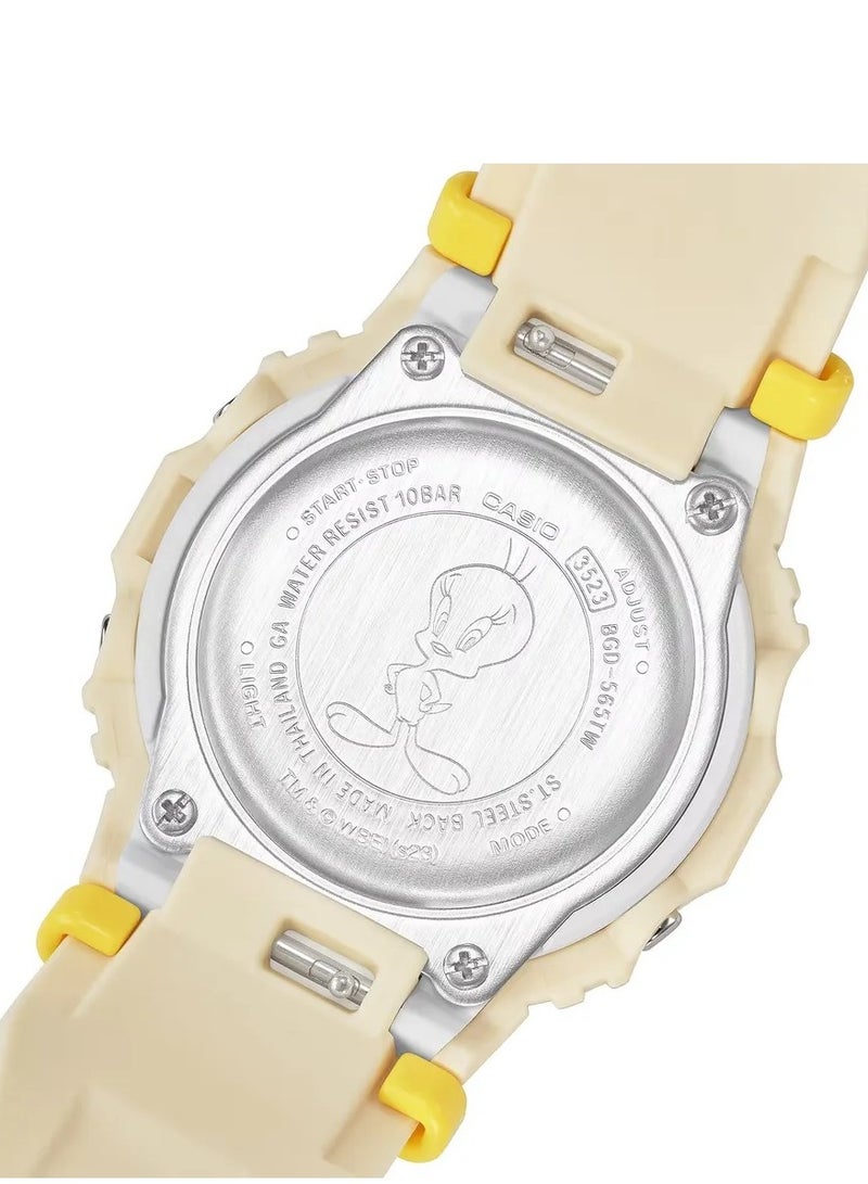 CASIO Baby-G Tweety collaboration Digital Women's Watch BGD-565TW-5DR - Image 4
