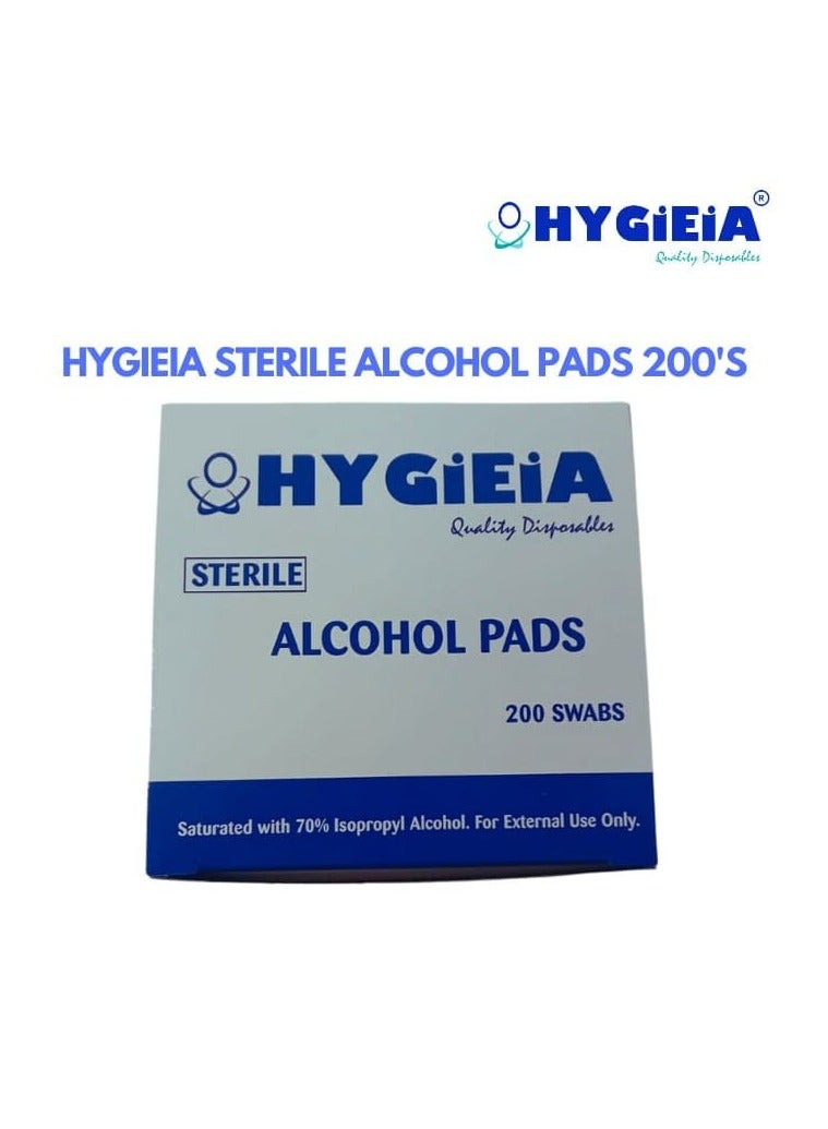Hygieia Sterile Alcohol Pads - Image 1