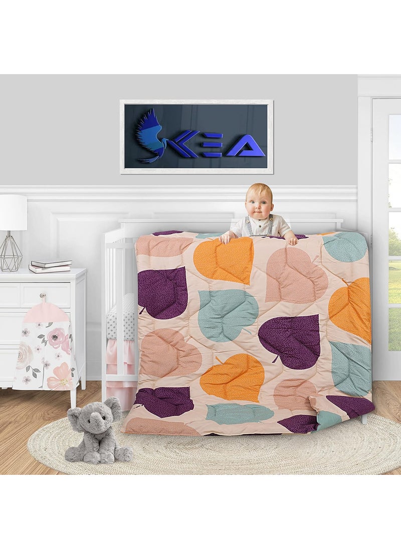 KEA KEA Microfiber All Weather Printed Baby Comforter 250 GSM Size 45X59 InchKids Comforter  - Image 1