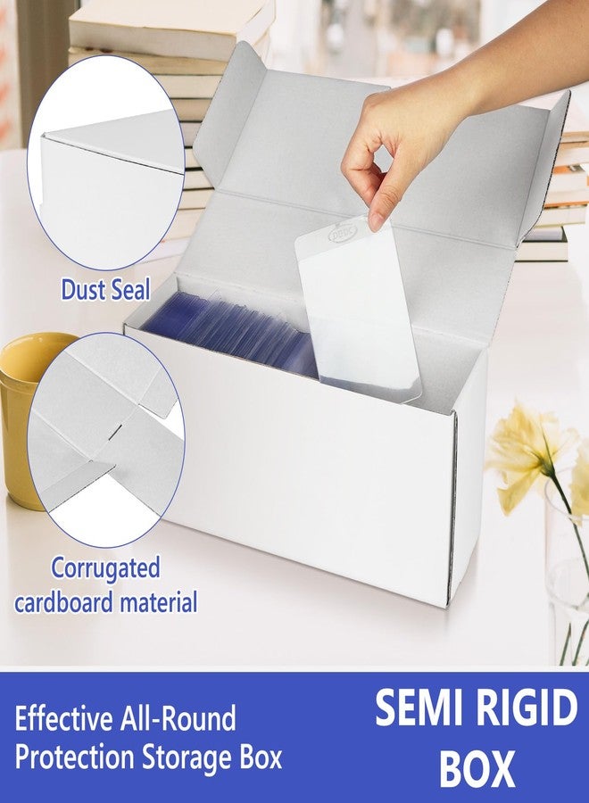 DEDC 3Pcs 14.8-Inch Semi-Rigid card holder Storage Box, trading card storage box, wooden cardboard card storage box - Image 4
