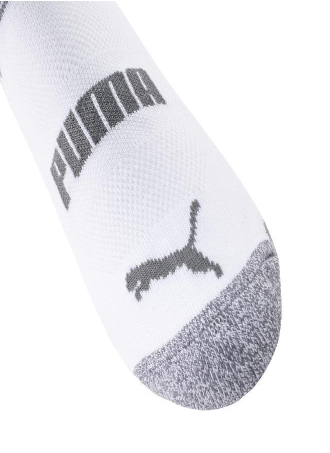 PUMA PUMA mens Low Cut 8 Pack Cool Cell No Show Socks, White/Steel Grey, 10 13 US  - Image 1