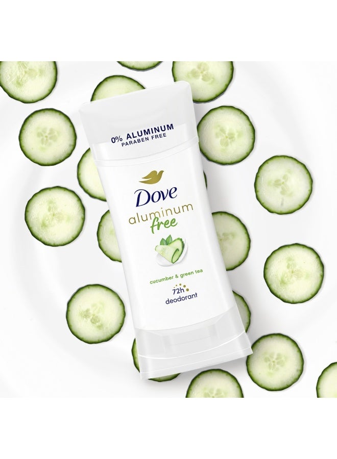 دوف مزيل عرق دوف خالي من الألومنيوم بنكهة الخيار والشاي الأخضر - Image 2