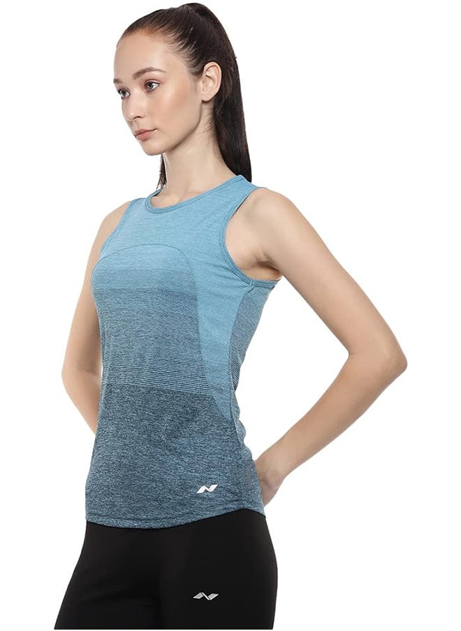 Nivia - Tank TOP-1 | Size : Medium | For Yoga, Running, Jogging, Training | Good Compression | Comfort | Stretching/ Compression - Image 1