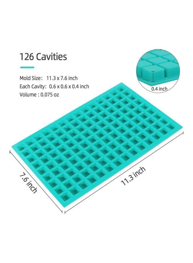 NIBEMINENT Baking Molds Purple Bundt Cake Pan, Kitchen Bakeware Moldes Para reposteria,Silicone Pans Blue 11.3*7.6inch - Image 3