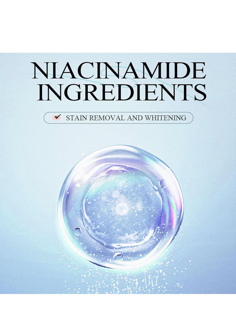 HUNMUI Easilyous Bright White Toothpaste, Whitening Toothpaste with Niacinamide, Thoroughly Removes Stains, Repairs and Protects Teeth, Protects Enamel and Relieves Sensitivity 100g - Image 5