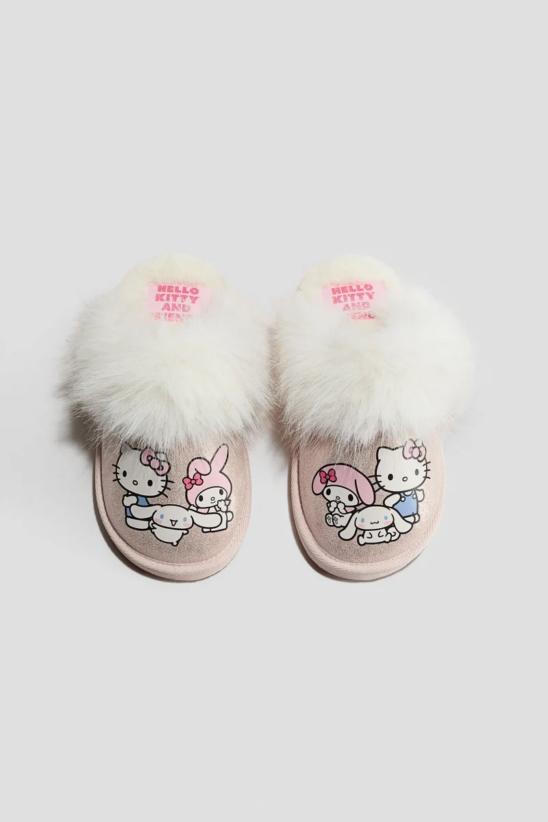 H&M Glittery slippers