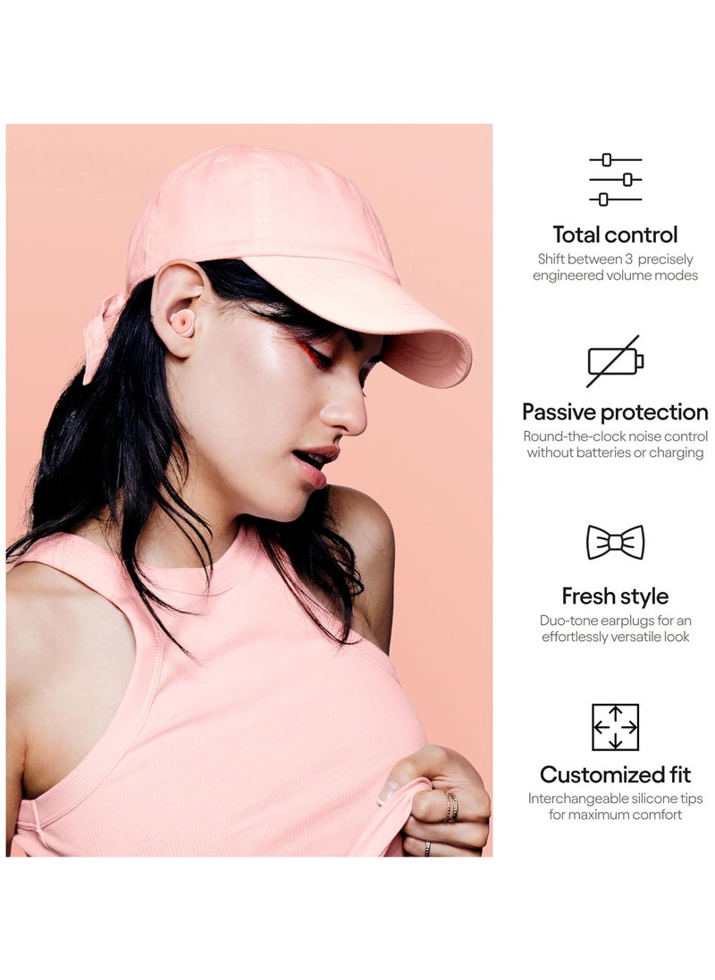 Loop - Loop Switch Earplugs – Multi-Mode Noise-Reducing Earplugs | Adjustable Passive Hearing Protection for Focus, Travel, Concerts, Socializing, Sports Events & Noise Sensitivity | Reusable Ear Protection - Image 1