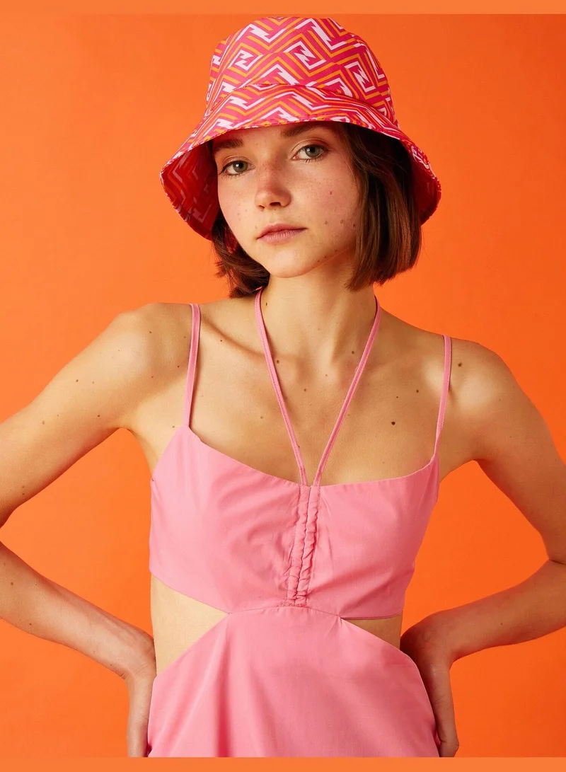 KOTON Patterned Bucket Hat