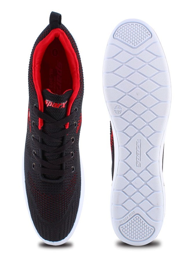 سباركس حذاء رياضي نسائي من سباركس SL 202 | أنيق ومريح | أسود - مقاس 4 بريطاني (SL 202) - Image 3