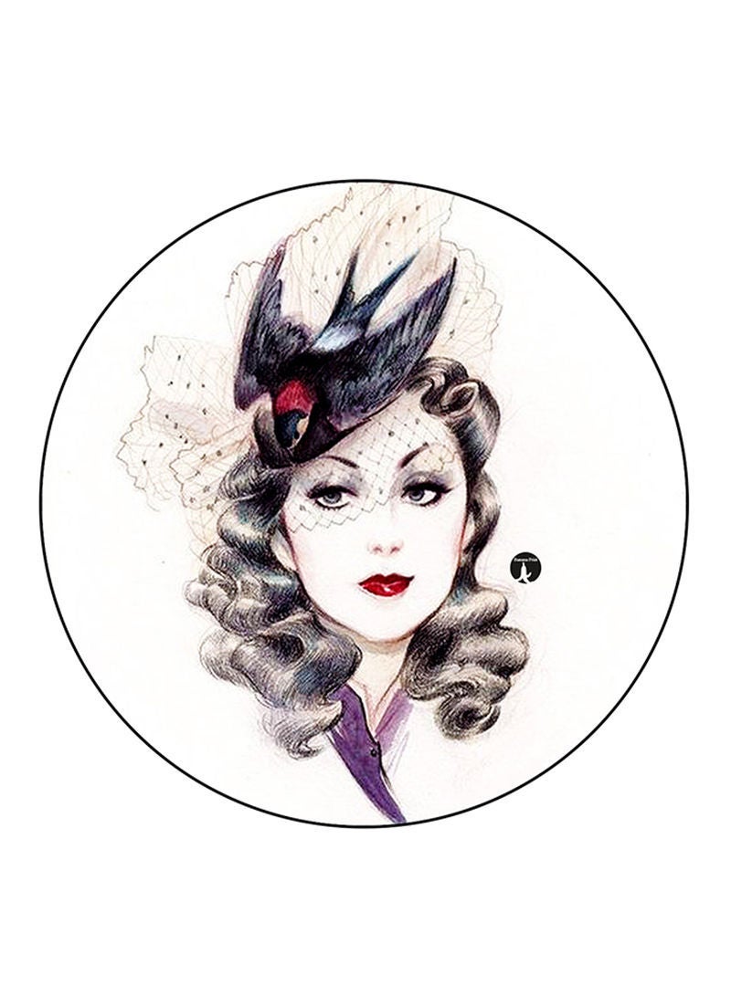 RKN Woman Printed Fridge Magnet Multicolour - Image 1