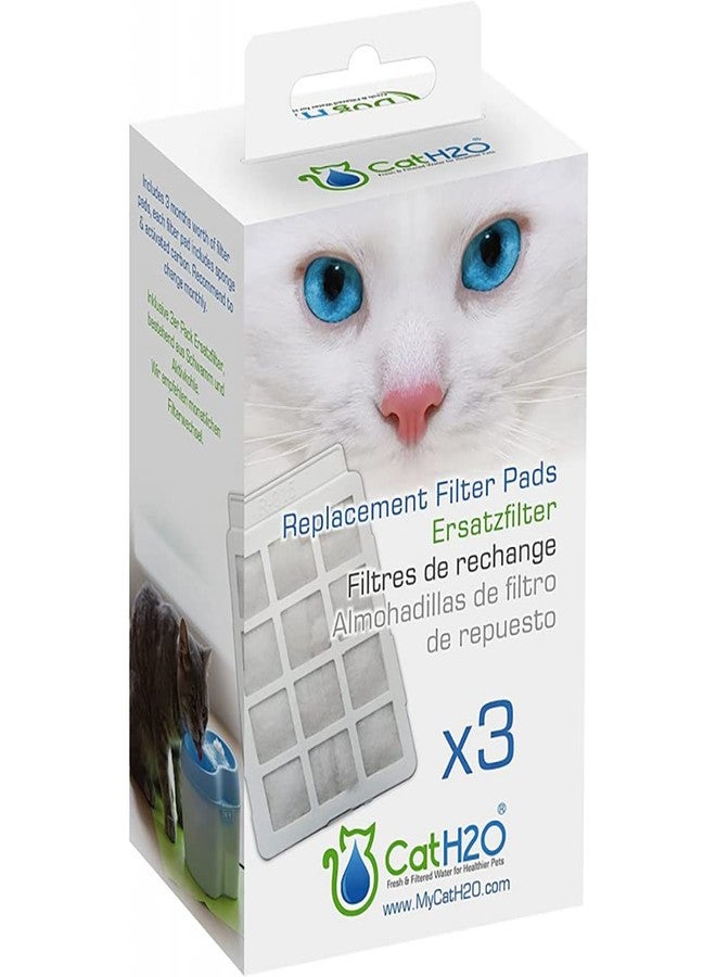 TYCDZ CatH2O 6 Pack of Replacement Filter Pads for Drinking Fountain - Image 1