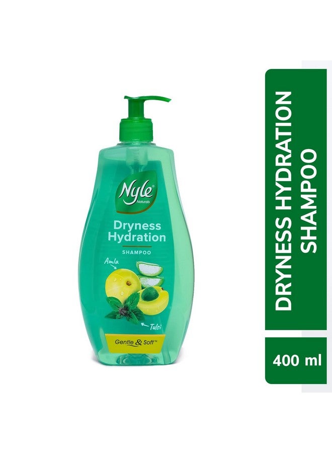 نايل شامبو ترطيب الجفاف من ناتشورالز للشعر الجاف والخالي من التجعد مع شامبو التولسي أملا والصبار الناعم للرجال والنساء 400 مل - Image 2