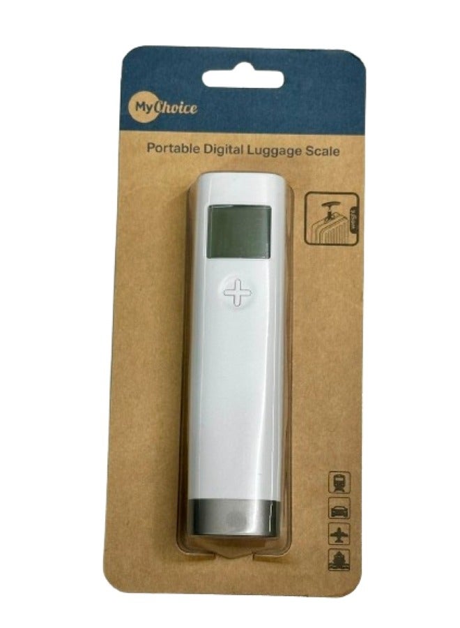 ماي تشويس ميزان الأمتعة المحمول باللون الأبيض 50 كجم - Image 4
