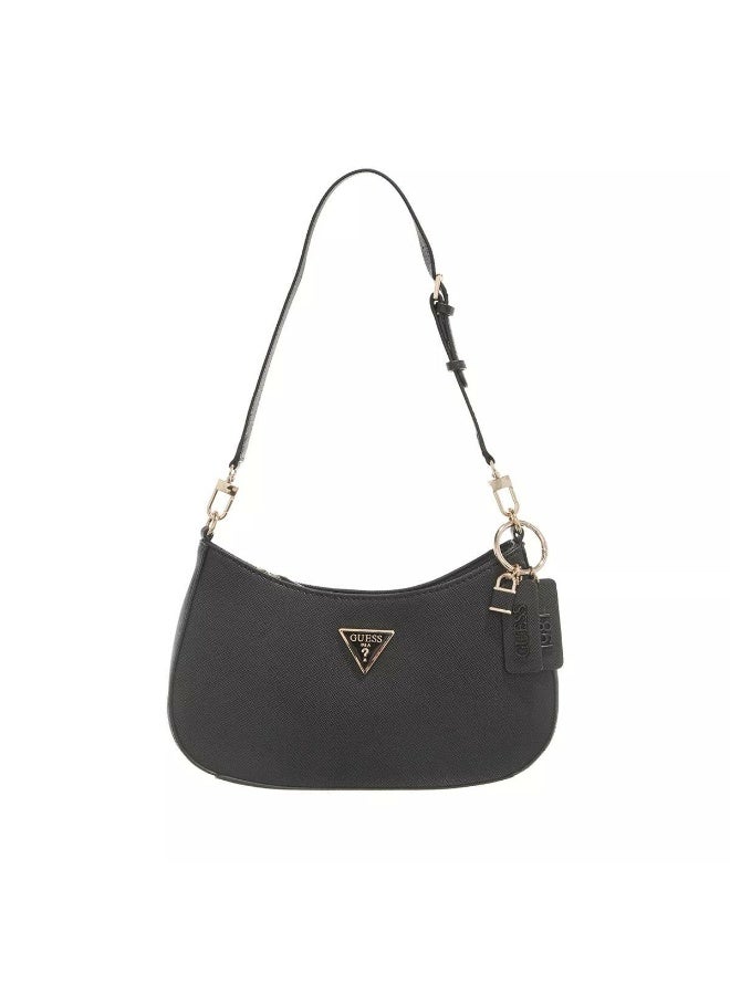 جس GUESS Camera Bag Women's NOELLE Shoulder Bag Black - Image 1