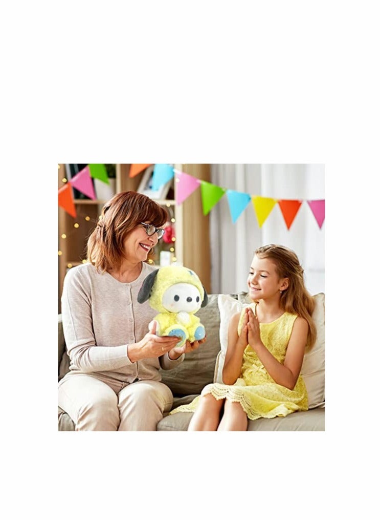 Excefore Plush Toy, 9"" Anime Cartoon My Melody Themed Doll Party Gift, Soft Stuffed Sānriǒ for Women Girls Kids Fans Birthday Decorations - Image 2