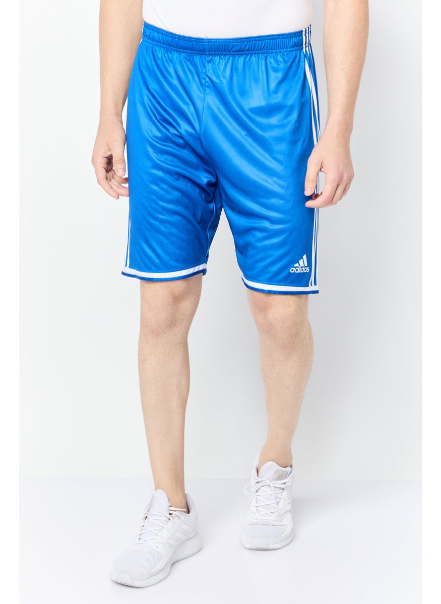 Adidas Men Sportswear Fit Basketball  Shorts, Blue  - Image 1