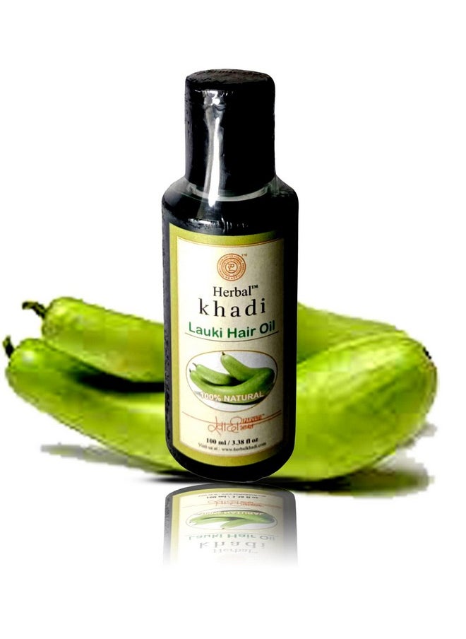 Khadi Herbal - Herbigiri Herbal Lauki (Dhuti) Hair Oil - Image 1