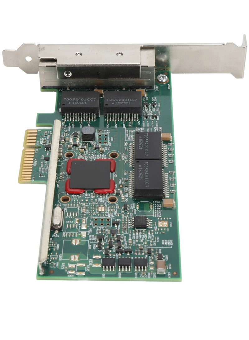 PCIe X4 Network Card BCM5719 Quad Port Gigabit Ethernet Network Card with LED Indicator for Server - Image 1