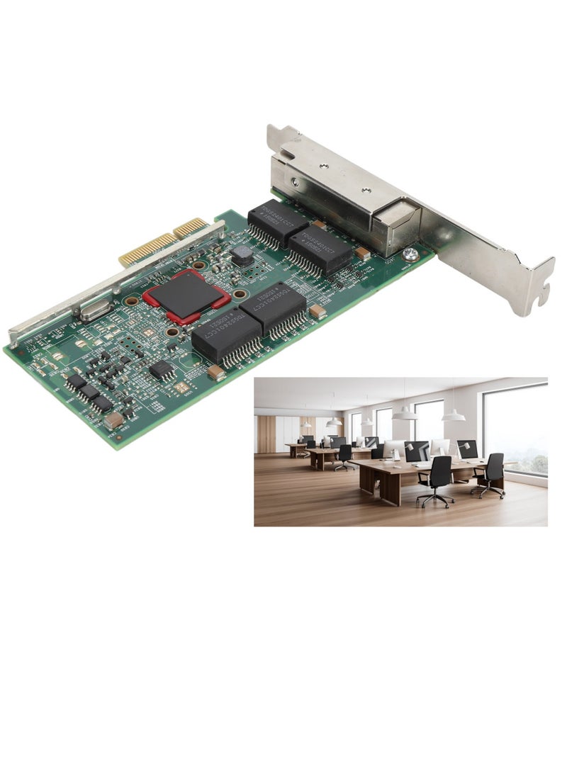 PCIe X4 Network Card BCM5719 Quad Port Gigabit Ethernet Network Card with LED Indicator for Server - Image 4