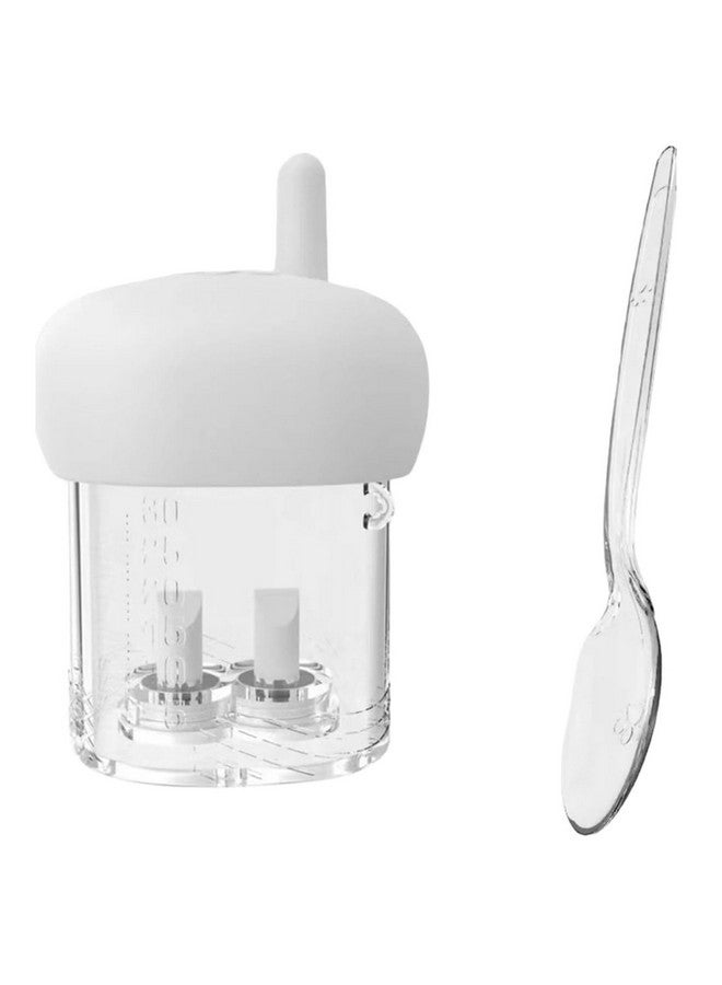 Emily Pets Pet Feeding Bottle Pet Nursing Bottle Multipurpose Bunny Silicone Nursing Milk Bottle Milk Water Bottle For Small Animals Pets Farm Accs, (White) - Image 1